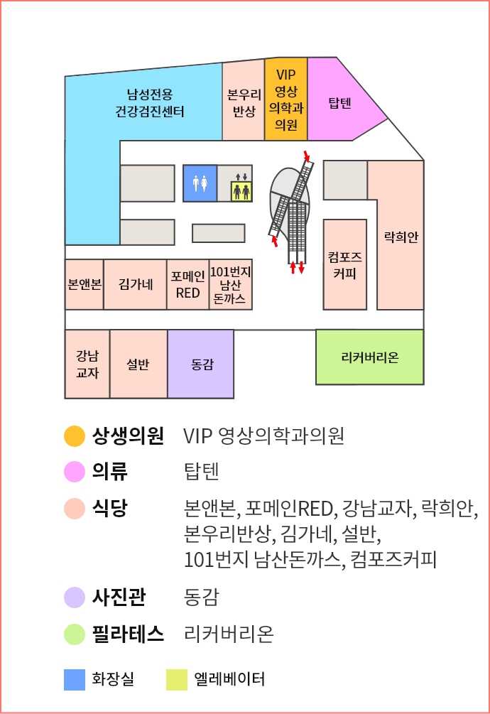 상가 안내도